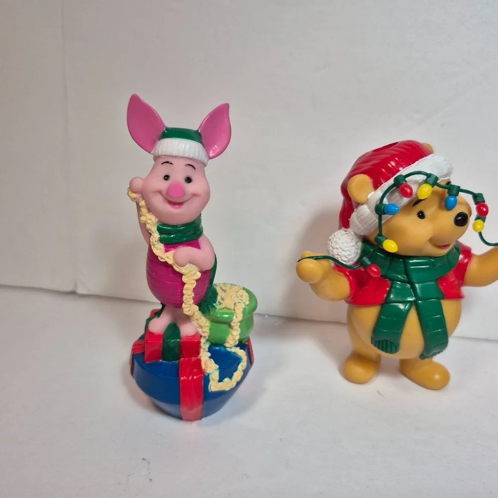 Winnie The Pooh Piglet Eeyore String Light Covers Novelty Christmas Set of 5